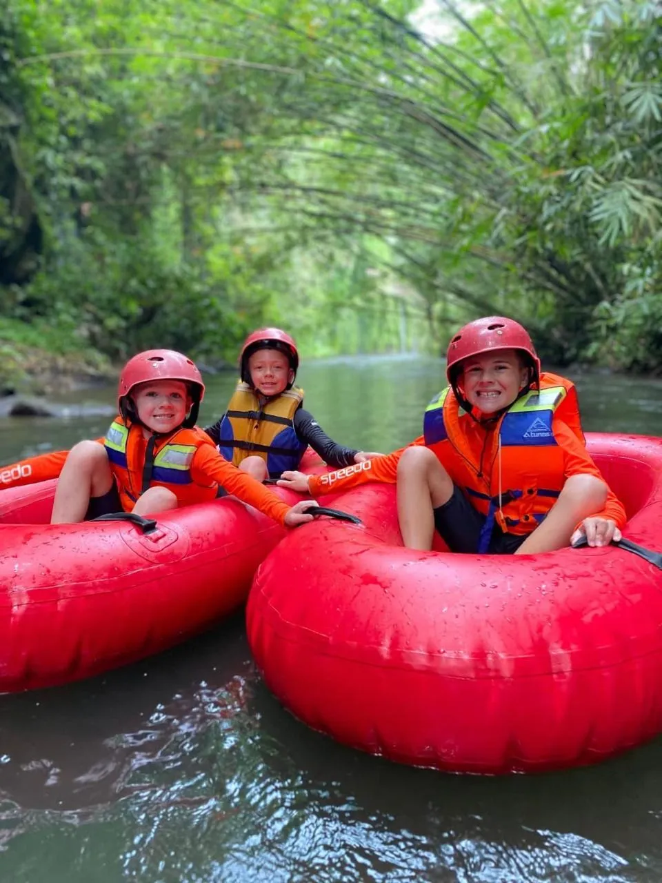 Ayung River rafting adventure in Bali